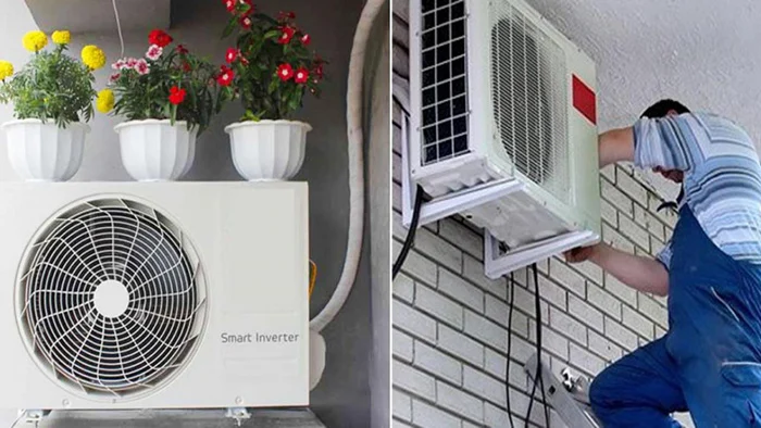 Nếu đã lắp rồi thì nên di dời cục nóng máy lạnh inverter ra chỗ khác để tránh tiếng ồn