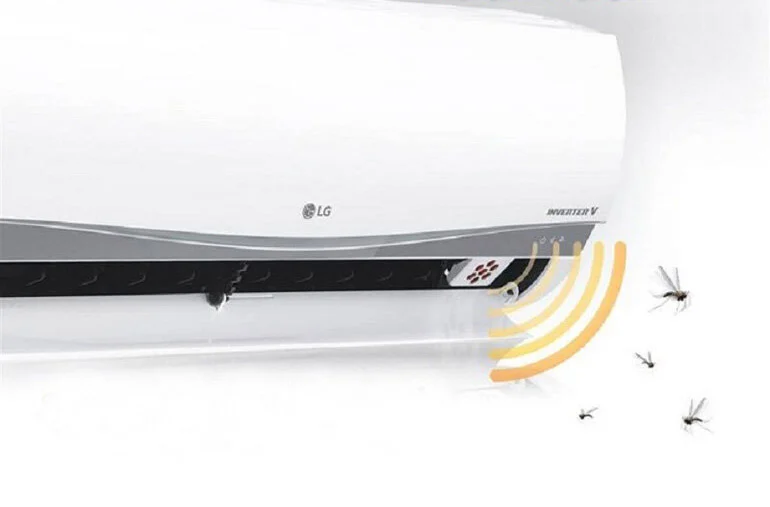 Máy lạnh xua đuổi muỗi bằng sóng siêu âm xuất hiện ở máy lạnh LG