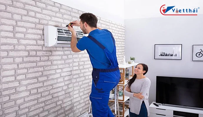 Lắp đặt máy lạnh đúng kỹ thuật giúp tiết kiệm điện