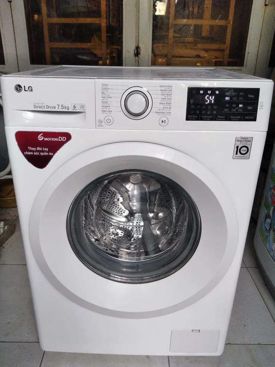 Máy Giặt LG Inverter 7,5Kg