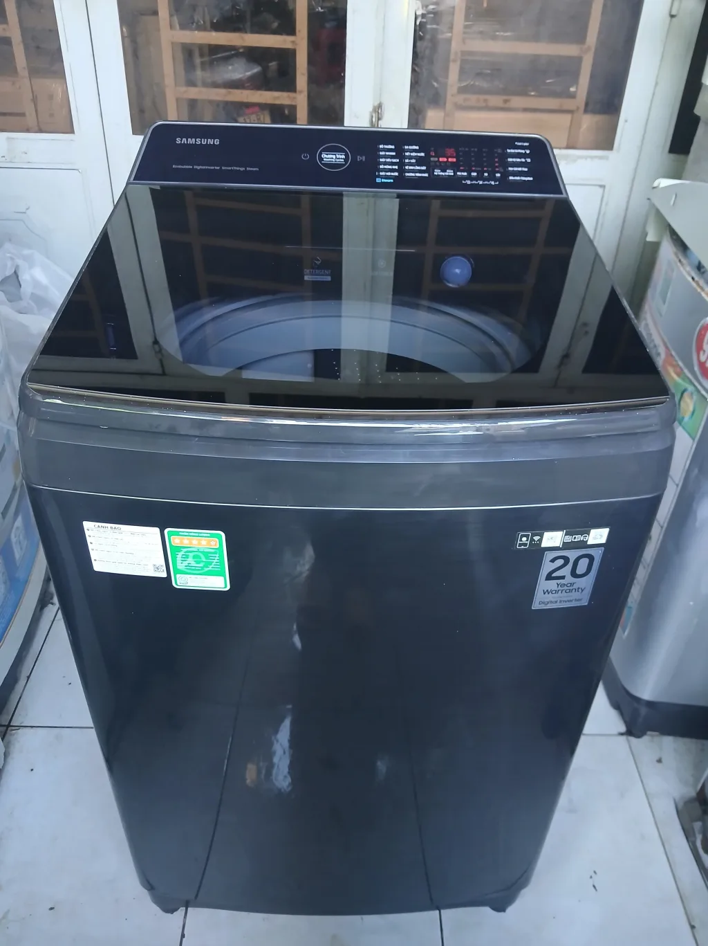Máy Giặt Samsung inverter 12 kg mới 98%