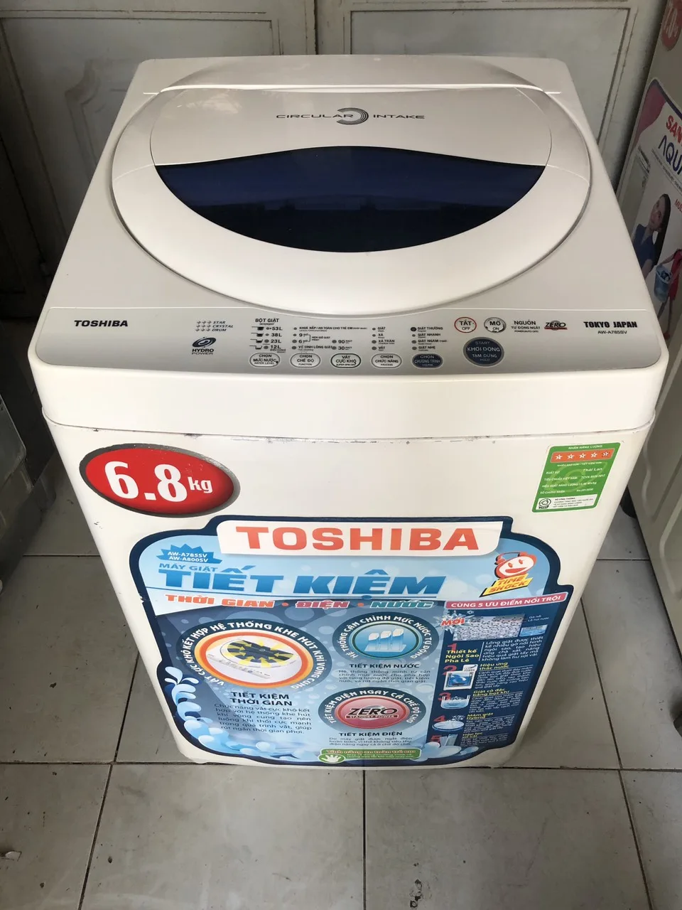 Máy Giặt Toshiba 6.8kg A800