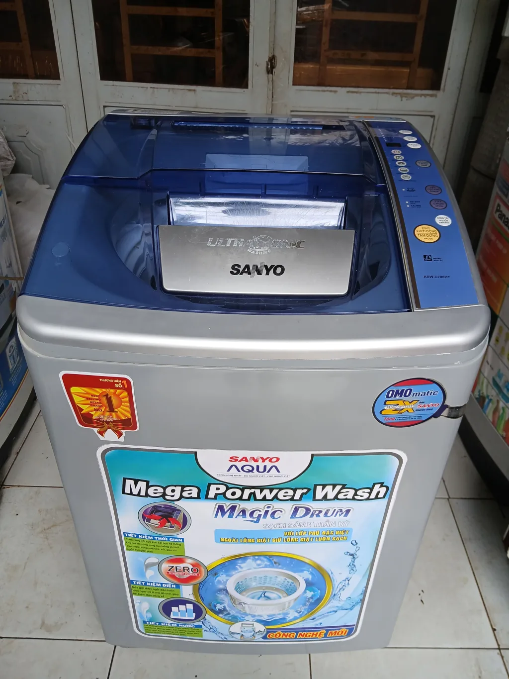 Máy Giặt Sanyo 7,8 Kg Lồng Nghiêng