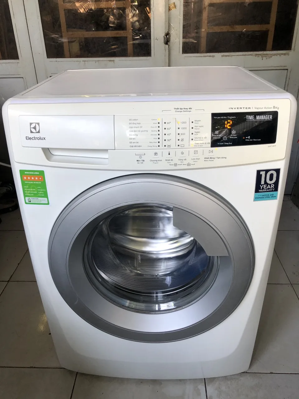 Máy Giặt Elctrolux Inverter 8kg