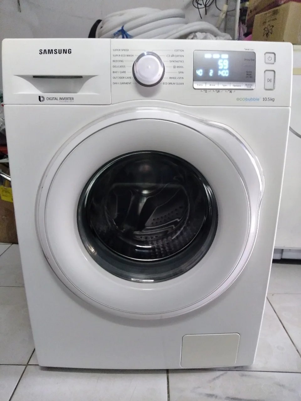 Máy Giặt Samsung Inverter 10.5Kg