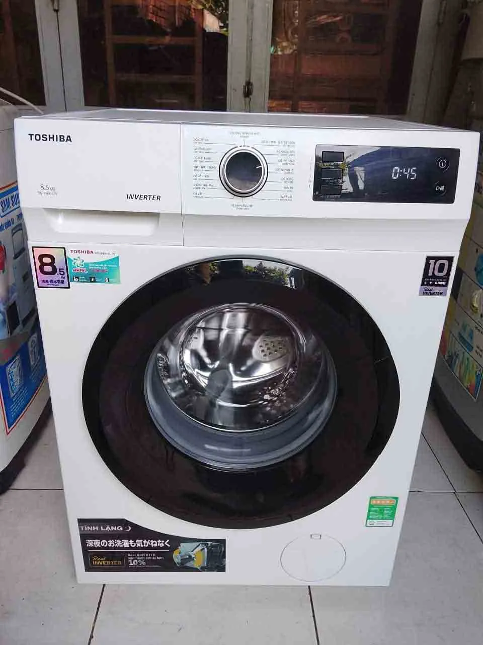 Máy Giặt Toshiba Inverter 8,5 Kg