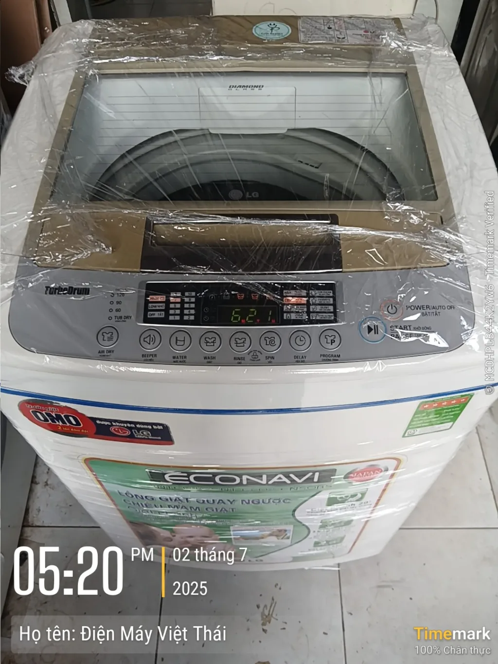 Máy giặt LG 10 kg WF-S1015TT
