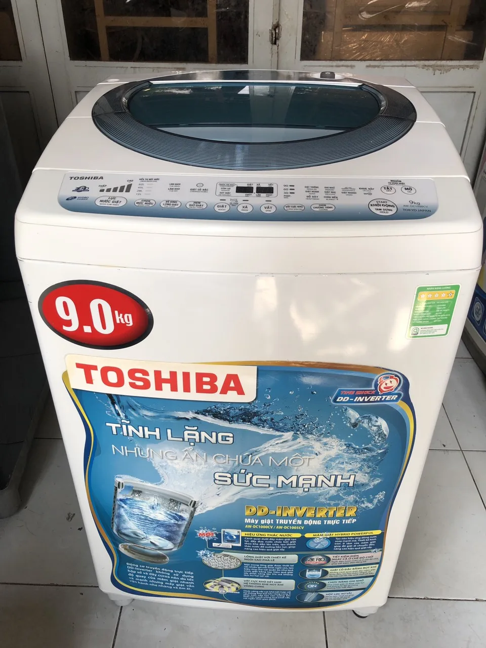 Máy Giặt Toshiba 9Kg Inverter AW-D1000CV